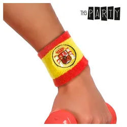 Bio Oil Kostüm-Perücke Th3 Party Armband mit Spanienflagge