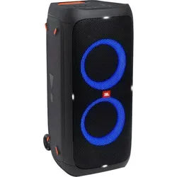 JBL Party Box 310 Party-Lautsprecher (Bluetooth, 240 W, tolle Lichteffekte, rollbar, Akku, USB) schwarz