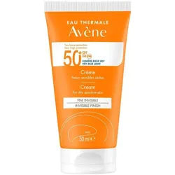 Avène Solaire Creme Spf50+ UVB UVA Blaulicht HEV