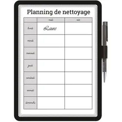 Djois Magneto DIN A4 Inforahmen Selbstklebend Schwarz Haftend PP, PVC 194117 23 (B) x 0,2 (T) x 31,7 (H) cm