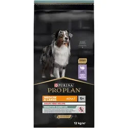 PURINA PRO PLAN Medium & Large Adult OPTIDIGEST Getreidefrei 12kg + Überraschung für den Hund