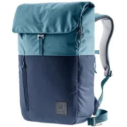 deuter Rucksack UP Seoul, aus recyceltem PET, Laptopfach bis 15 Zoll, abnehmbarer Brustgurt blau