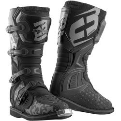 Bogotto MX-3 Camo Motocross Stiefel, schwarz-grau, Größe 45