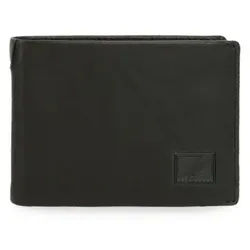 Pepe Jeans Unisex. 7877131 Marshal Leder Portemonnaie Schwarz (OSFA), Lässig