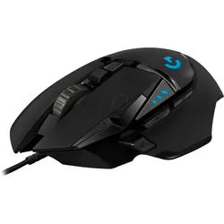LOGITECH G502H - Gaming-Maus (Mouse), Kabel, USB, G502