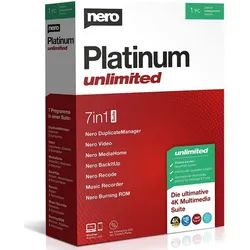 Nero Platinum 2025 Unlimited | Sofortdownload + Produktschlüssel