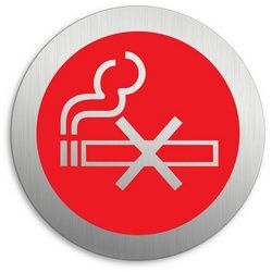 OFFORM DESIGN Hinweisschild Schild Rauchen verboten, (1 St)