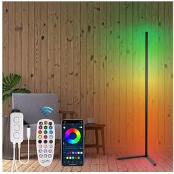 Einfeben Stehlampe 7W LED Stehleuchte Stehlampe bunt Eckleuchte RGB Ecklampe Farbig