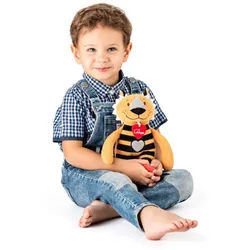 Lumpin Spielfigur Tiger mit Puschkin-Streifen, 28 cm