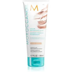 Moroccanoil Color Depositing Sanfte nährende Maske ohne permanente Farbpigmente Rose Gold 200 ml