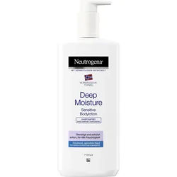 Neutrogena, Bodylotion, Deep Moisture Bodylotion Sensitive (Körpercreme, 400 ml)