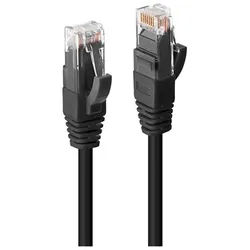 Premium patch cable - 7.5 m - black - Schwarz - 7.5m