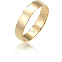 Elli PREMIUM - Bandring Trauring Basic Hochzeit Paar 585 Gelbgold Ringe Damen