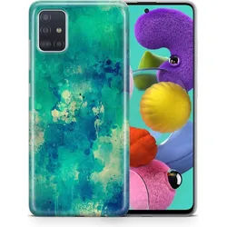 König Design Hülle Handy Schutz für Samsung Galaxy S9 Plus Case Cover Tasche Bumper Etuis TPU (Galaxy S9+), Smartphone Hülle, Blau