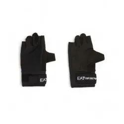 EA7 Unisex. 7X000011_AF12107 Train Fitness Handschuhe schwarz (S/M), Sportlich, Multisport, Polyamid