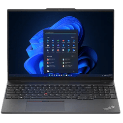 Lenovo ThinkPad E16 Gen 1 AMD AMD Ryzen 5 7530U Prozessor 2,00 GHz bis zu 4,50 GHz, Windows 11 Pro 64, 512 GB SSD, M.2 2242, PCIe Gen4, TLC, Opal, 16 Inch, Gs Black