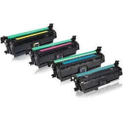 Toner, kompatibel zu HP CE400X/507X / schwarz/cyan/magenta/gelb (ca. 29000 Seiten)