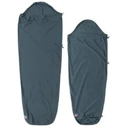 Big Agnes Cotton Sleeping Bag Liner dark slate WIDE LONG