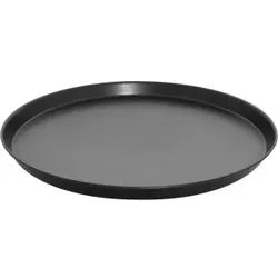 SCHNEIDER Pizzablech aus Blaublech, rund, rundes Backblech aus Blaublech, Durchmesser: 500 mm, Höhe: 35 mm