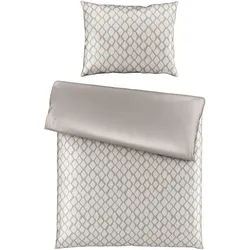 Dieter Knoll Bettwäsche , Grün , Textil , Abstraktes , 140x200 cm , Textiles Vertrauen - Oeko-Tex® , atmungsaktiv, schadstoffgeprüft , Heimtextilien, Bettwäsche & Leintücher, Bettwäsche, Satin-Bettwäsche