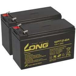 Akku SET kompatibel Brandmeldezentrale Brandmeldeanlage BMZ ABB BZK4E