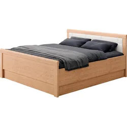 priess Einzelbett Arnsberg, Komfortliegehöhe braun 188 cm x 208 cm x 49 cm