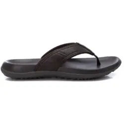 Xti für Herren. 14376702-MARRON Sandalen 143767 braun (45), Wohnung, Keine, Lässig