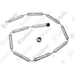 Vaillant Kettenanode mit Reduzierstück G 1"-G 3/4" für VIH S 300-500/2 und weitere, 106482 106482