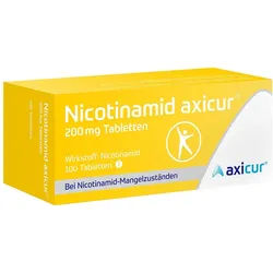 Nicotinamid Axicur 200 Mg Tabletten