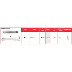 NGK Anti-Parasite Rot - SD05FM-R, rot