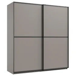 Schwebetürenschrank Ulm Beige/Greige