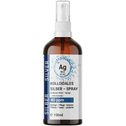 Bmut Kolloidales Silber Spray (40 ppm) in Braunglasflasche 100 ml