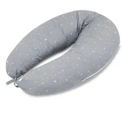 Totsy Baby Stillkissen Seitenschläferkissen 190 cm Komfortkissen - Schlafkissen mit Bezug