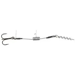 Fox Rage Drillingshaken Fox Rage Ti Pro Harness Montagesystem Single, (Packung, 1-St) silberfarben 10-15cm 2 4g