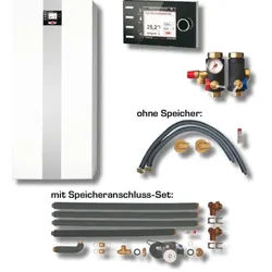 Wolf Paket Gasbrennwertkessel TGB-2-40 Mischerkr., Anschluss-Set Speicher, BM-2