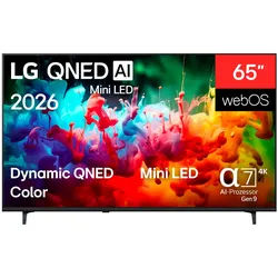 LG 65QNED71B6B QNED-Fernseher (164 cm/65 Zoll, 4K Ultra HD, Smart-TV) schwarz