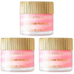 Catrice Lippenmaske PISTACHIO CREAM DELIGHT Lip Mask Parfait, 3-tlg. rosa