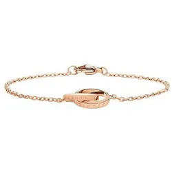 Daniel Wellington Armband Sluivý bronzový náramek Elan Unity DW00400168 - Length: 17.5 cm