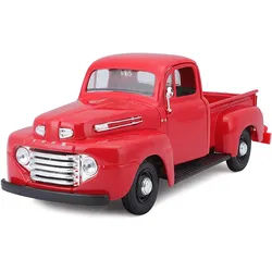 Maisto 31935 - Modellauto - Ford F1 Pick-Up '48 (rot, Maßstab 1:25)