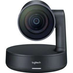 Logitech ConferenceCam RALLY PTZ, 4K Ultra HD, schwarz 3840x2160, USB, Fernbedienung