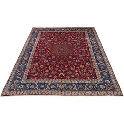 morgenland Orientteppich »Perser - Classic - 380 x 307 cm - dunkelrot«, rechteckig morgenland Dunkelrot B/L: 307 cm x 380 cm