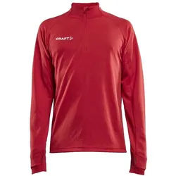 Craft Rundhalspullover Evolve Halfzip M rot M