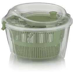 KELA Salatschleuder MALIN 24,5 cm 4,4 Liter grün