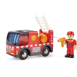 Hape Feuerwehrauto mit Sirene 1 St