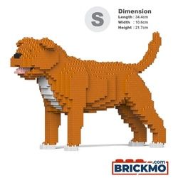 JEKCA Bricks Staffordshire Bull Terrier 01-M01 ST19PT48-M01