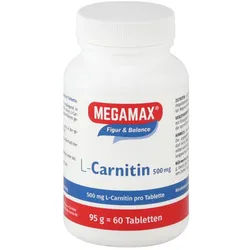 Megamax® Figur & Balance L-Carnitin 500 mg