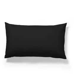 Janine Bettwäsche Mako-Feinjersey 5007 schwarz Kissenbezug 40x40 cm