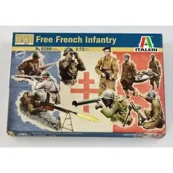 1:72 WWII French Infantry