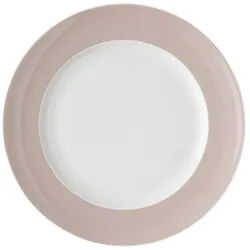 Thomas Porzellan Frühstücksteller Sunny Day Rose Powder Frühstücksteller 22 cm, Teller Flach rosa