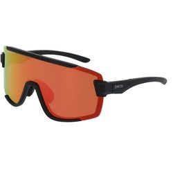 Smith WILDCAT Unisex-Sonnenbrille Vollrand Monoscheibe Kunststoff-Gestell, Schwarz